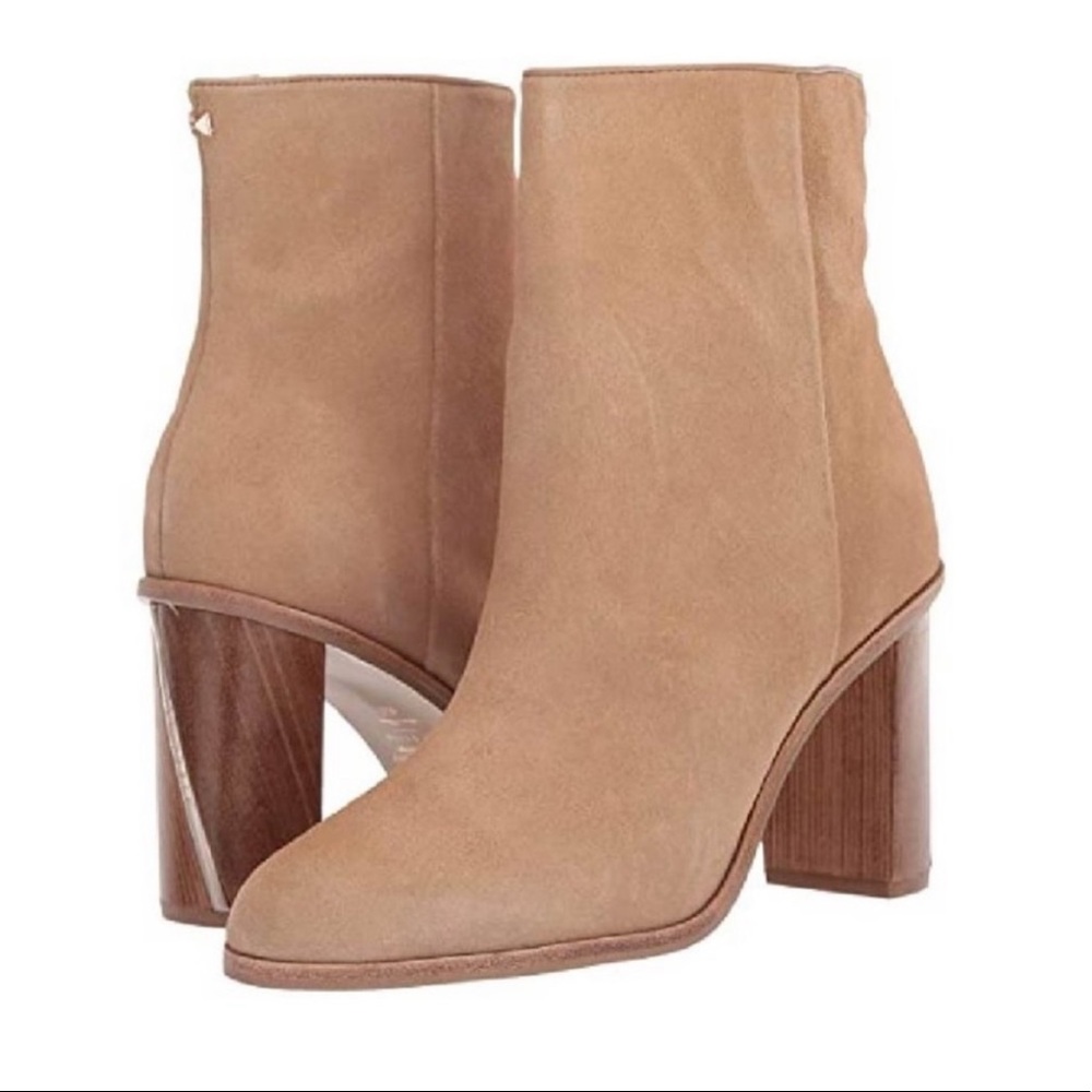 NIB Ted Baker Suede Heeled Boot Size 9